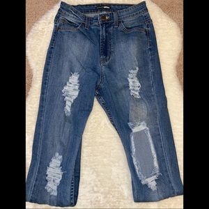 Fashion Nova Ripped Skinny Jeans